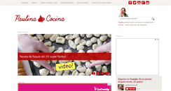 Desktop Screenshot of paulinacocina.net
